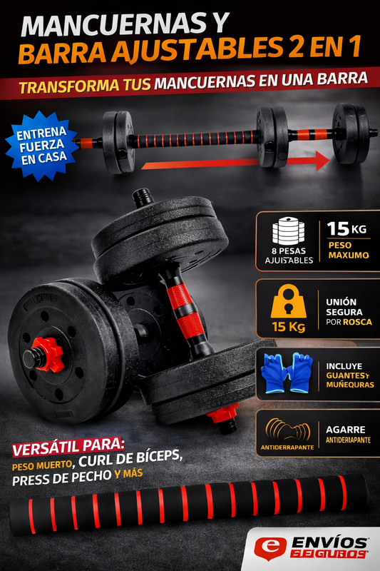 Mancuernas de 15 Kg