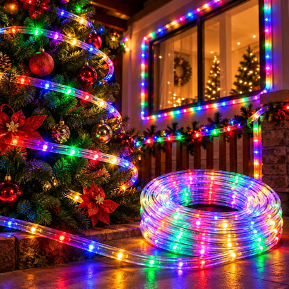 Manguera Navideña Decorativa Luz LED 10m Envío Gratis