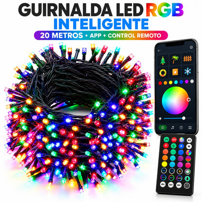 Guirnalda Premium Luces Inteligente App