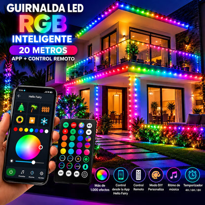 Guirnalda Premium Luces Inteligente App