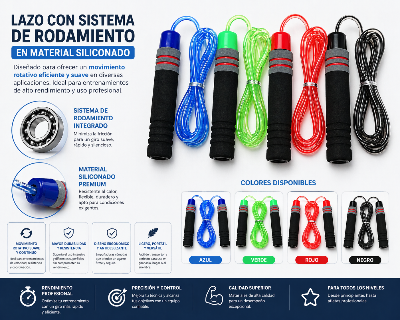 LAZO CON RODAMIENTO