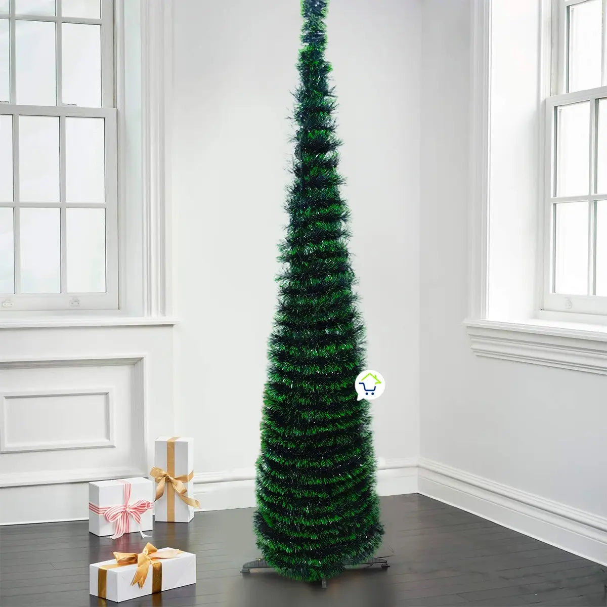 Árbol de Navidad Plegable + Luces