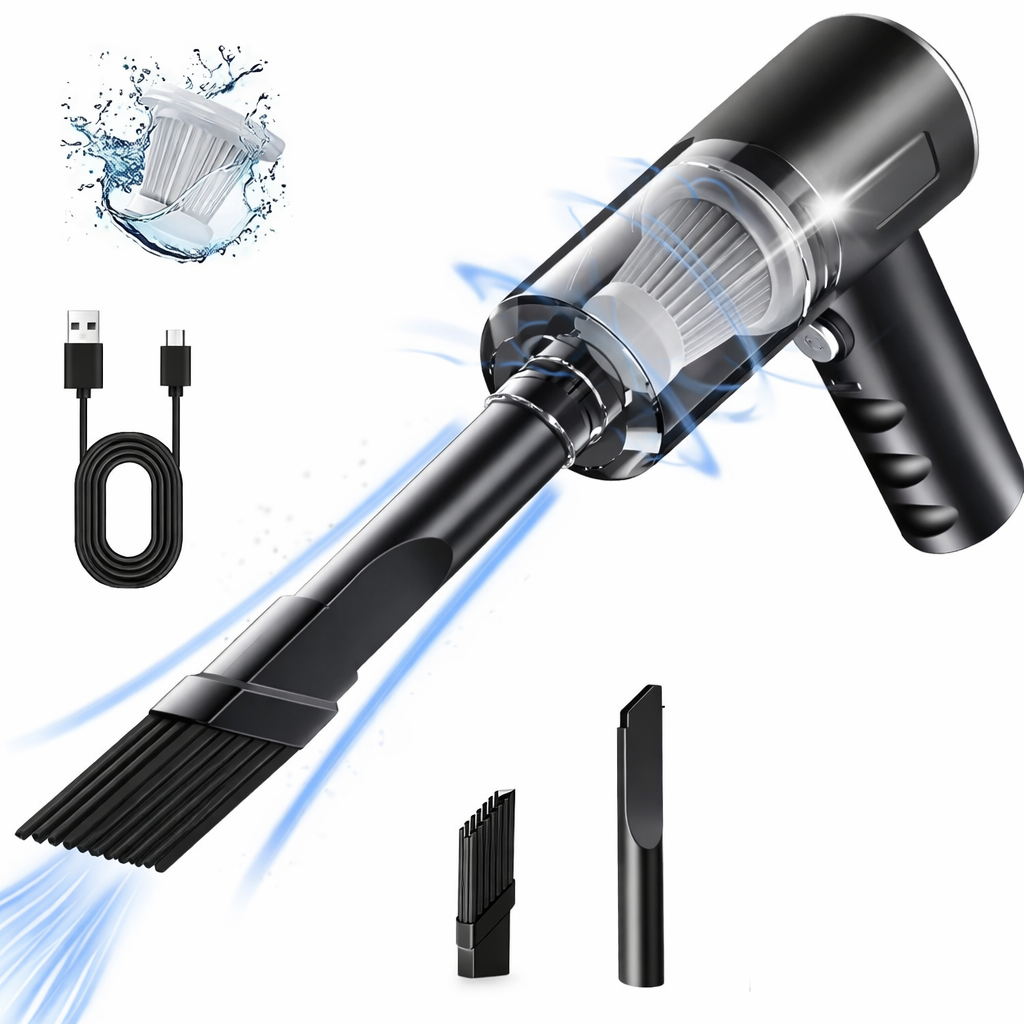 Mini Aspiradora Portátil 3 en 1 – Multiusos