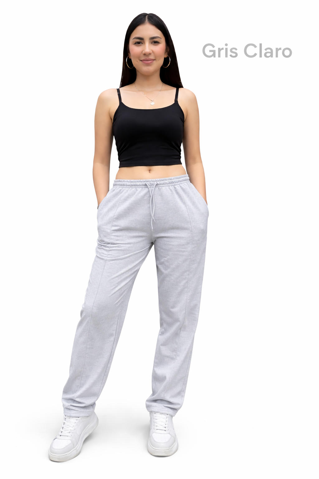 SUDADERA BOTA RECTA DAMA VARIADO