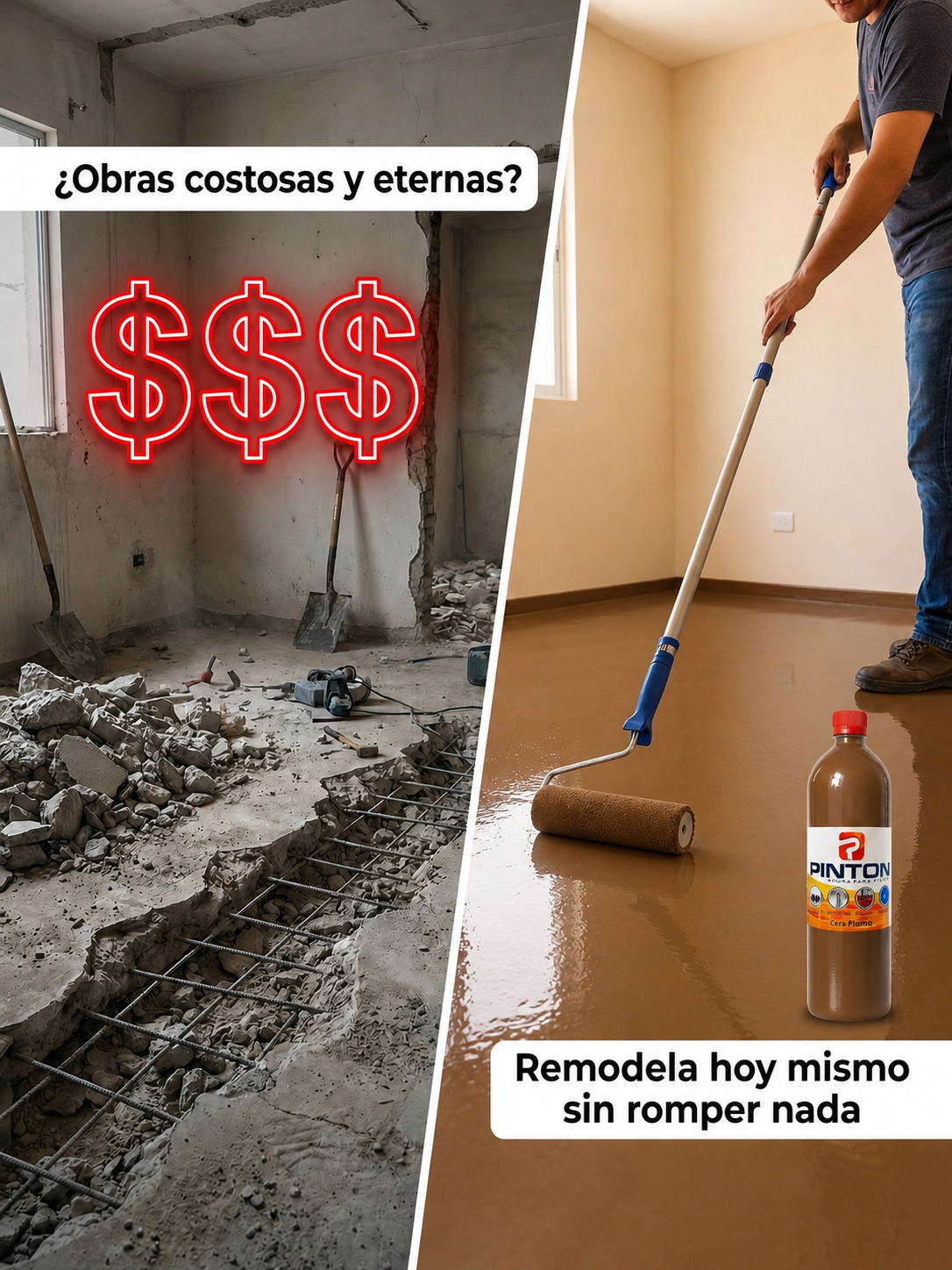 Cera Para el Piso 1 LT + APLICADOR