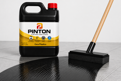 Cera Para El Piso Galón 4L + Aplicador | Cera Efecto Pintura Envío Gratis
