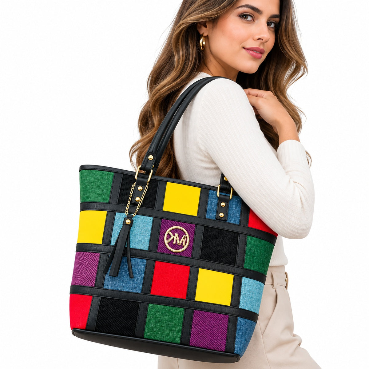 Bolso De Colores Ref. Rihanna Para Dama