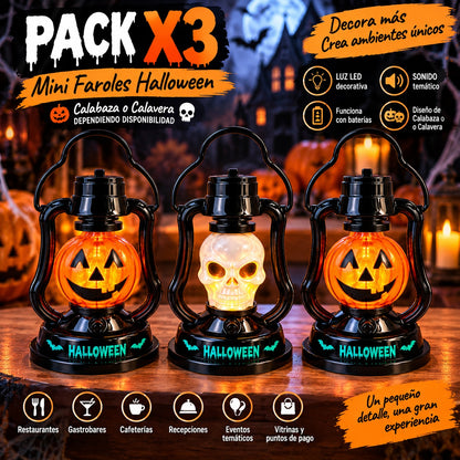 Farol Encantado Halloween luz y sonido Envío Gratis