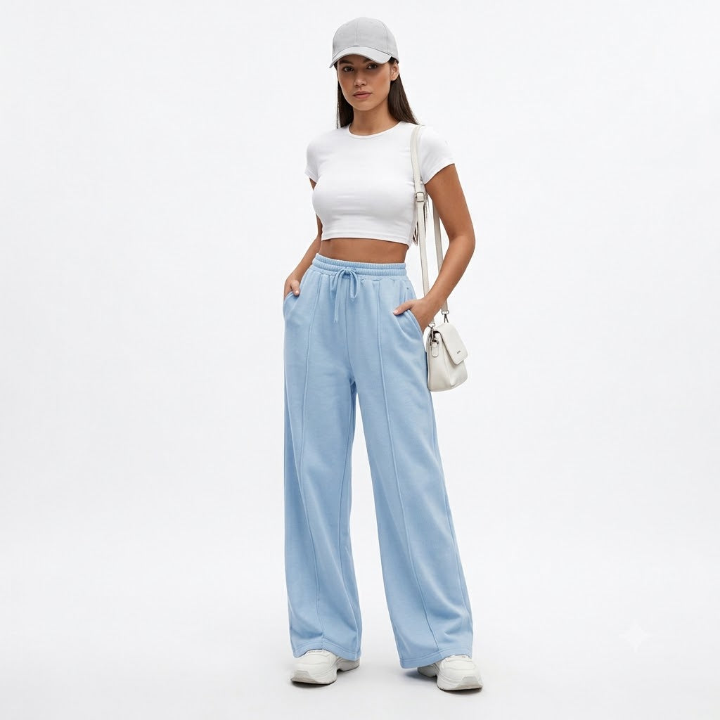 Jogger Bota Recta Para Dama