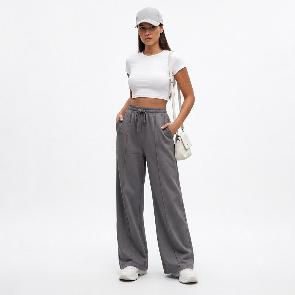 Jogger Bota Recta Para Dama