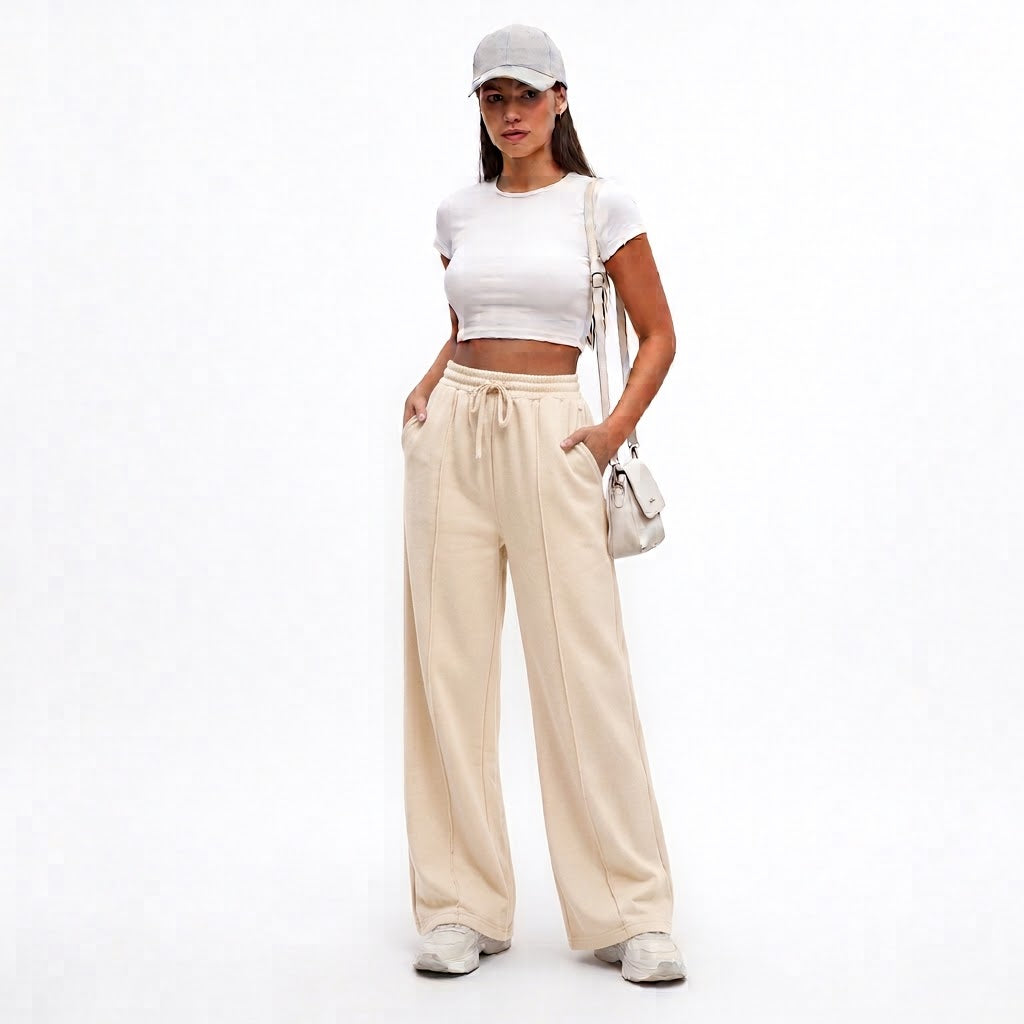 Jogger Bota Recta Para Dama