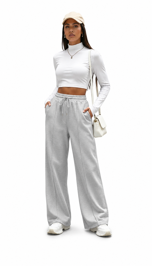 Jogger Bota Recta Para Dama