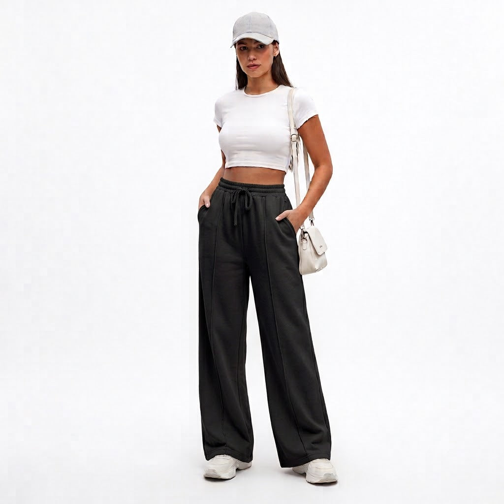 Jogger Bota Recta Para Dama