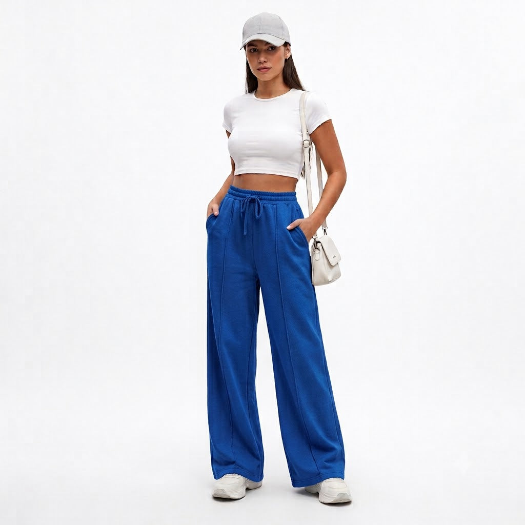 Jogger Bota Recta Para Dama
