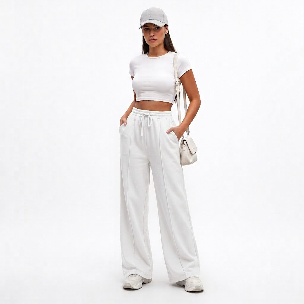 Jogger Bota Recta Para Dama