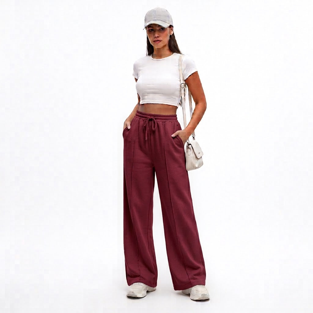 Jogger Bota Recta Para Dama