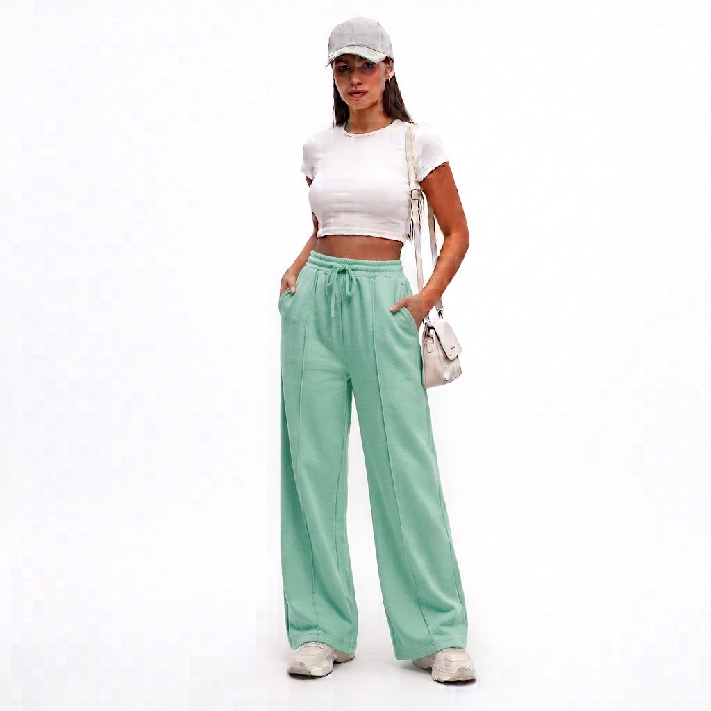 Jogger Bota Recta Para Dama