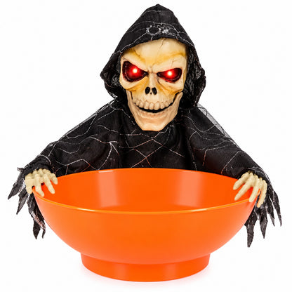 Plato de Esqueleto Animado de hallowen