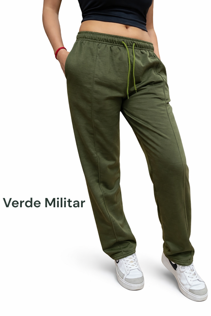 SUDADERA BOTA RECTA DAMA VARIADO
